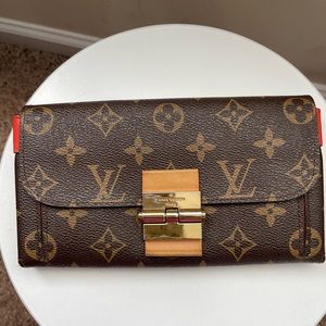 Original wallet LV monogram used in good condition